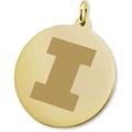 University of Illinois 18K Gold Charm - Image 2