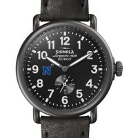 USNA Shinola Watch, The Runwell 41mm Black Dial