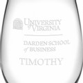 UVA Darden Stemless Wine Glasses Made in the USA - Set of 4 - Image 3