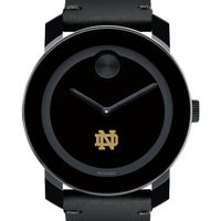 University of Notre Dame Men's Movado BOLD with Leather Strap