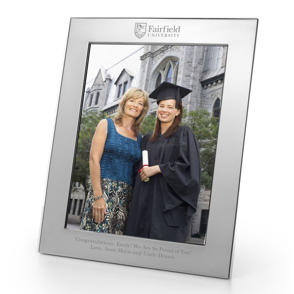 Fairfield Polished Pewter 8x10 Picture Frame - Image 1