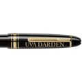 UVA Darden Montblanc Meisterstück LeGrand Ballpoint Pen in Gold - Image 2
