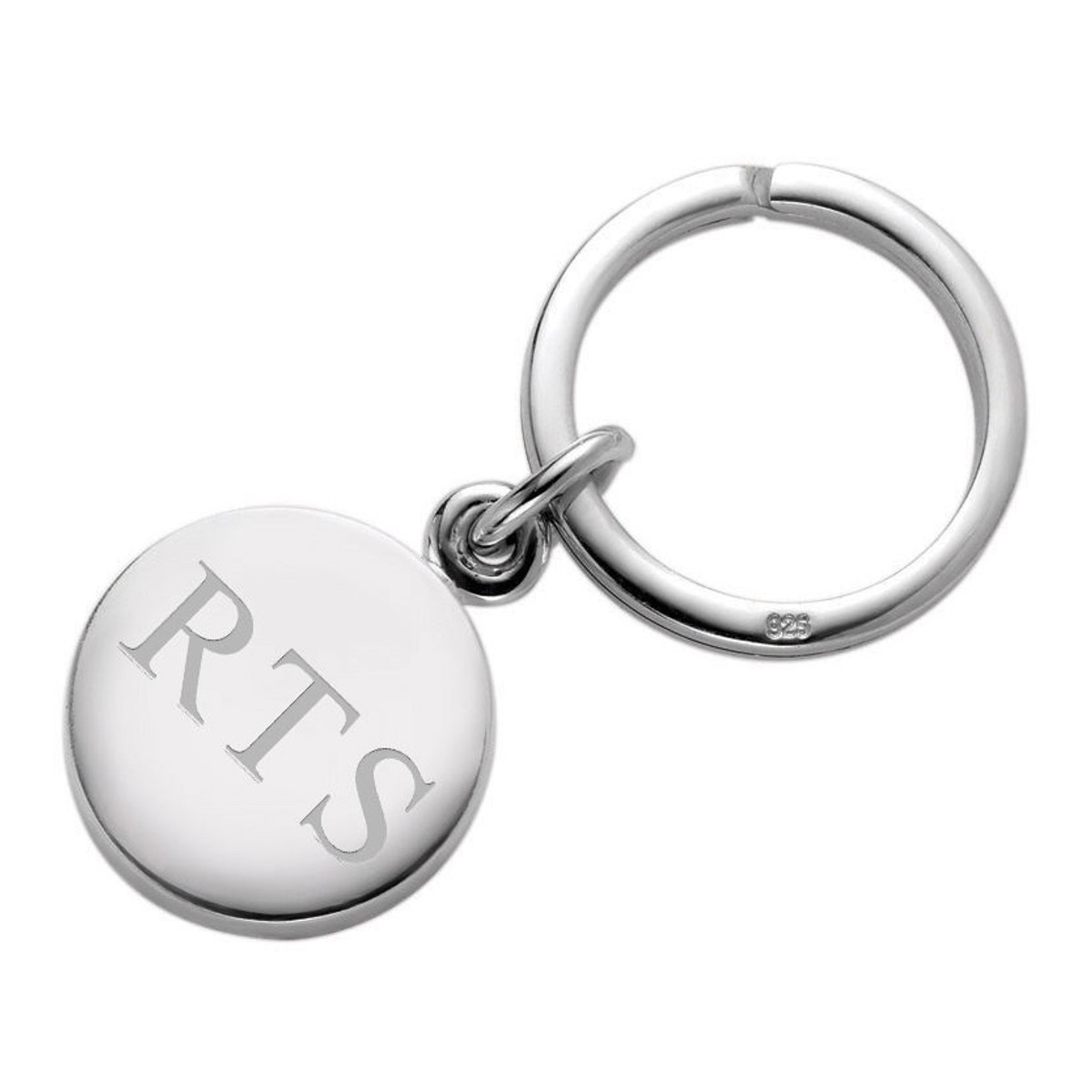 Sterling Silver Insignia Key Ring at M.LaHart & Company