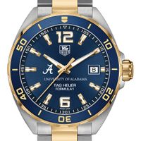 Alabama Men's TAG Heuer Two-Tone Formula 1 with Blue Dial & Bezel