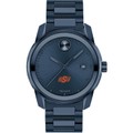 Oklahoma State University Men's Movado BOLD Blue Ion with Date Window - Image 2