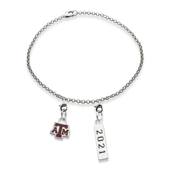 Texas A&M 2021 Sterling Silver Bracelet - Image 1