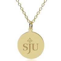 Saint Joseph's 14K Gold Pendant & Chain