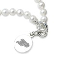 Purdue University Pearl Bracelet with Sterling Silver Charm - Image 2