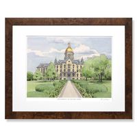Notre Dame Campus Print- Limited Edition, Large