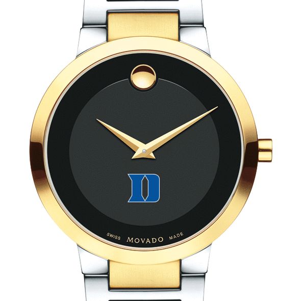 Duke University Men's Movado Two-Tone Modern Classic Museum with Bracelet