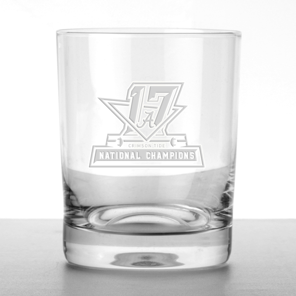Alabama Crimson Tide 2017 National Championship Tumbler Glasses - Set of 2
