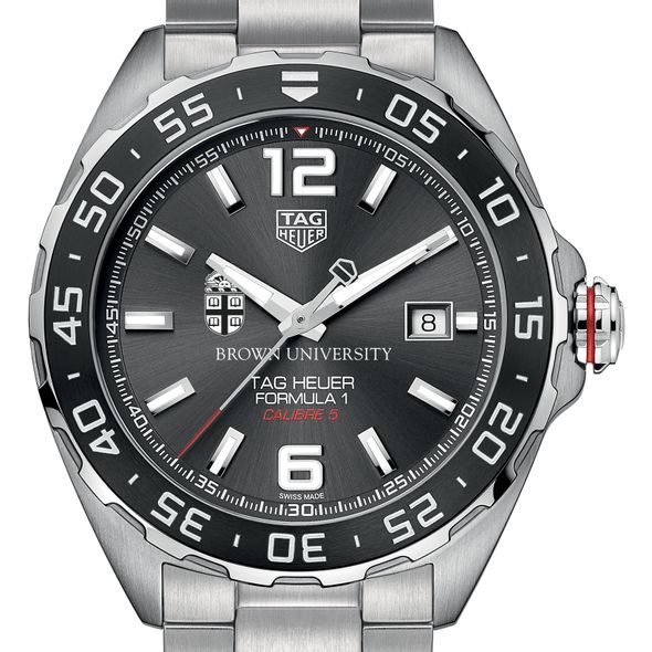 Brown Men's TAG Heuer Formula 1 with Anthracite Dial & Bezel - Image 1