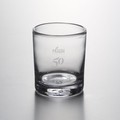 George Mason 50th Anniversary Double Old Fashioned Glass by Simon Pearce - Image 1
