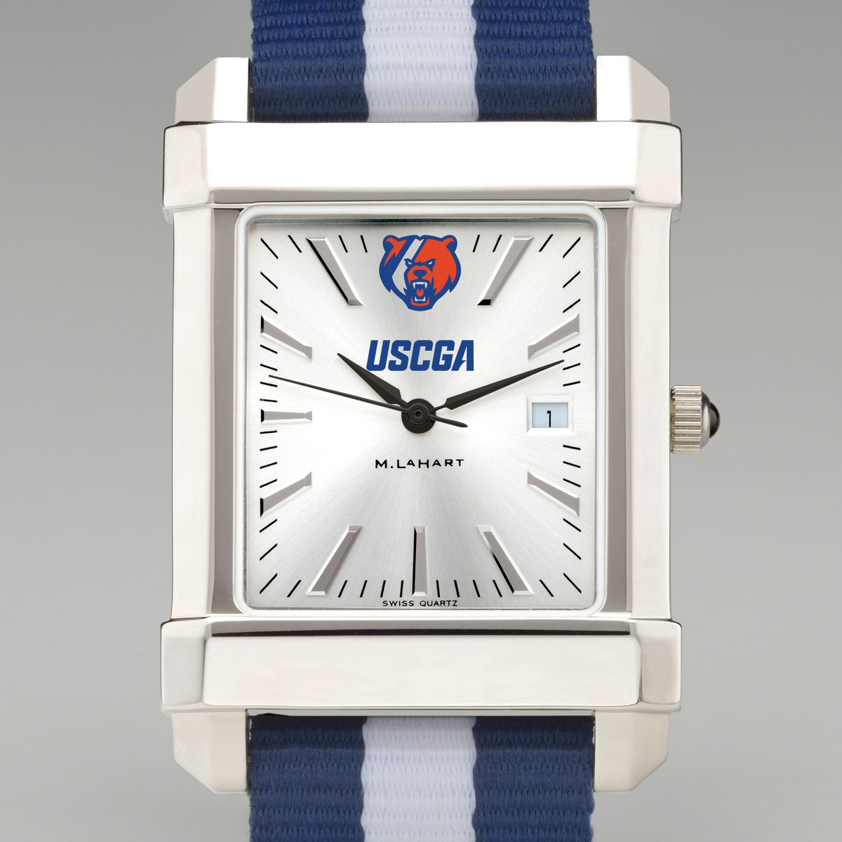 US Coast Guard Academy Collegiate Watch with NATO Strap for Men