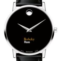 Berkeley Haas Men's Movado Museum with Leather Strap