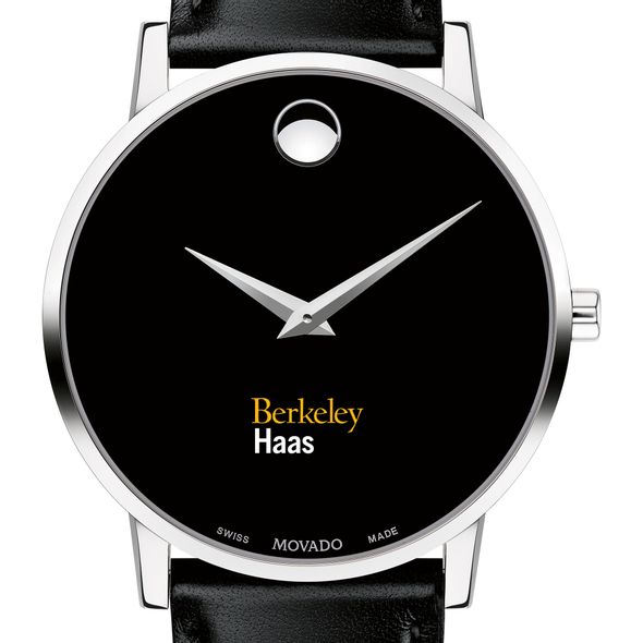 Berkeley Haas Men's Movado Museum with Leather Strap