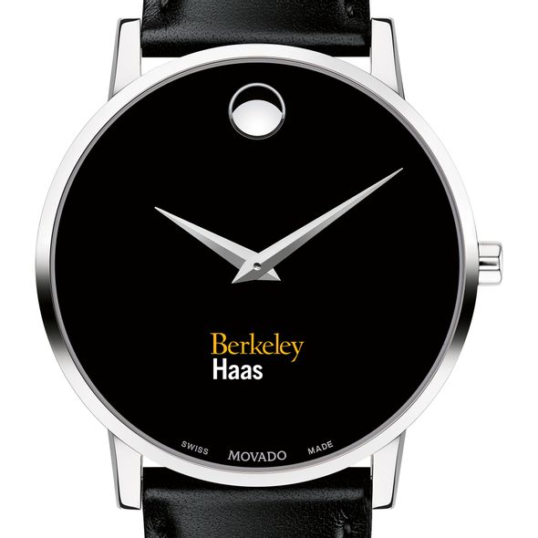 Berkeley Haas Men's Movado Museum with Leather Strap - Image 1