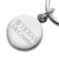 Texas McCombs Sterling Silver Insignia Key Ring - Image 2