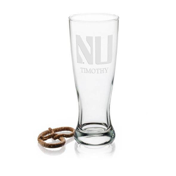 Northwestern 20oz Pilsner Glasses - Set of 2 - Image 1