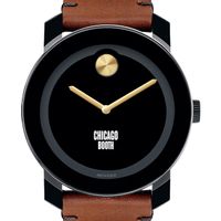 Chicago Booth Men's Movado BOLD with Brown Leather Strap