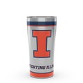 Illinois 20 oz. Stainless Steel Tervis Tumblers with Hammer Lids - Set of 2 - Image 1