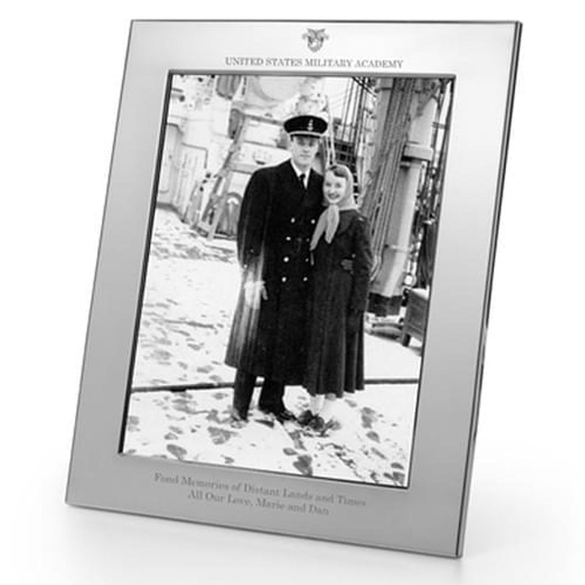 West Point Polished Pewter 8x10 Picture Frame at M.LaHart & Co.