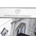 George Mason University Polished Pewter 8x10 Picture Frame - Image 2