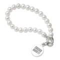 Chicago Booth Pearl Bracelet with Sterling Silver Charm - Image 1