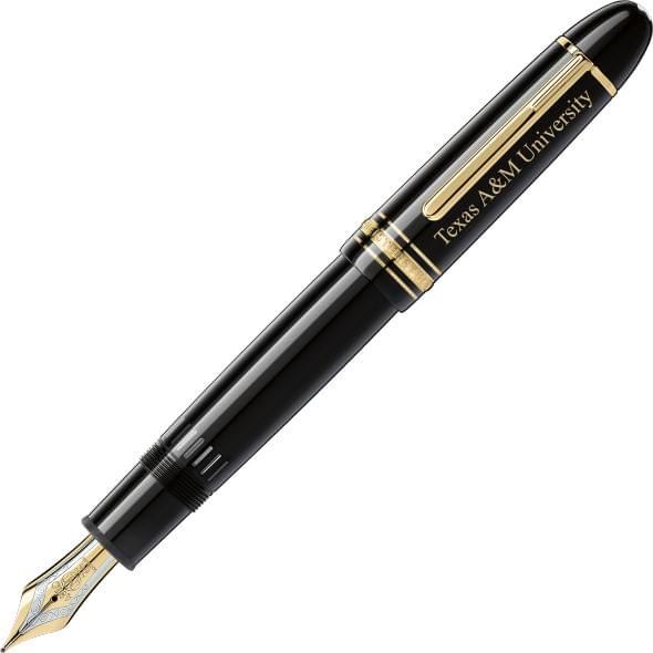 Texas A&M Montblanc Meisterstück 149 Fountain Pen in Gold - Image 1