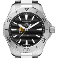 Tuskegee Men's TAG Heuer Steel Aquaracer with Black Dial