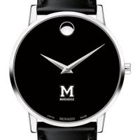 Morehouse Men's Movado Museum with Leather Strap