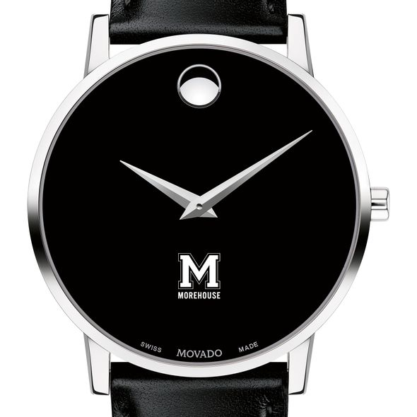 Morehouse Men's Movado Museum with Leather Strap - Image 1