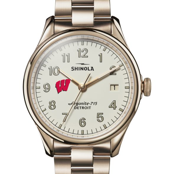 Wisconsin Shinola Watch, The Vinton 38mm Ivory Dial - Image 1
