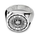 Notre Dame Sterling Silver Round Signet Ring - Image 1