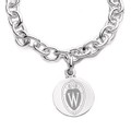 Wisconsin Sterling Silver Charm Bracelet - Image 2