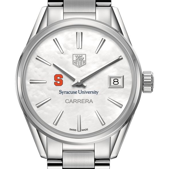 Syracuse University Women's TAG Heuer Steel Carrera with MOP Dial