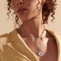 click to view USAFA Amulet Necklace by John Hardy with Classic Chain and Three Connectors - Image 4