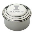 University of Illinois Pewter Keepsake Box - Image 1