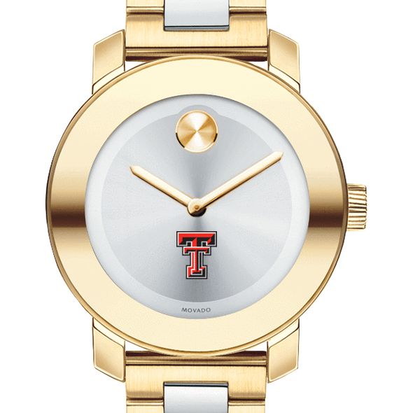 Texas Tech Women's Movado Two-Tone Bold