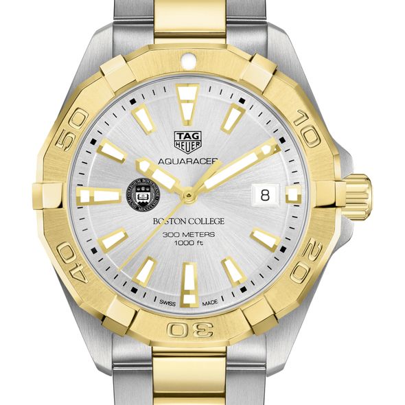 Boston College Men's TAG Heuer Two-Tone Aquaracer