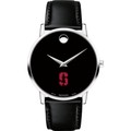 Stanford Men's Movado Museum with Leather Strap - Image 2