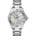 Michigan Ross Men's TAG Heuer Steel Aquaracer with Silver Dial - Image 2