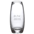 UNC Kenan-Flagler Glass Addison Vase by Simon Pearce - Image 1