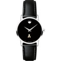 Appalachian State Women's Movado Museum with Leather Strap - Image 2