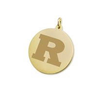 Rutgers University 18K Gold Charm