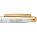 Chicago Booth Fountain Pen in Sterling Silver with Gold Trim - Image 2