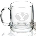 Brigham Young University 13 oz Glass Coffee Mug - Image 2