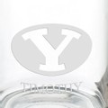 Brigham Young University 13 oz Glass Coffee Mug - Image 3