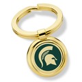 Michigan State Enamel Key Ring - Image 1