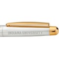 Indiana University Fountain Pen in Sterling Silver with Gold Trim - Image 2